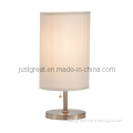 Quality White Thread Table Lamp with Metal Base for Five Star Hotel (JG-TLS0002)